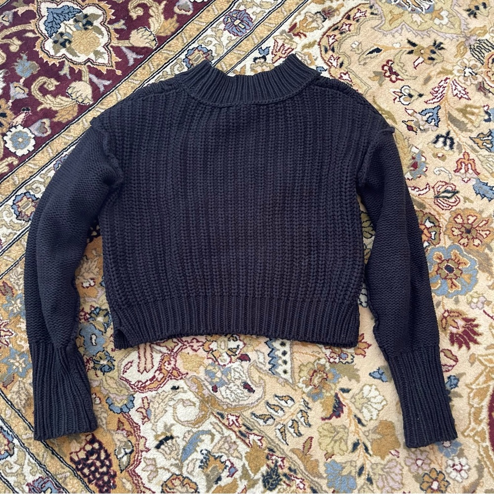 Free People Black Sweater NWT - Picture 8 of 8